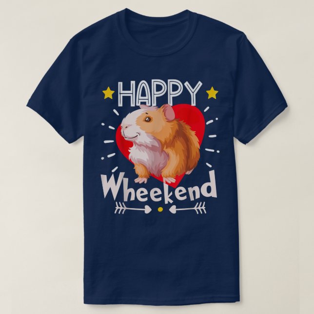 Camiseta Pig Wheekend Guiné Pig Wheekend (Frente do Design)