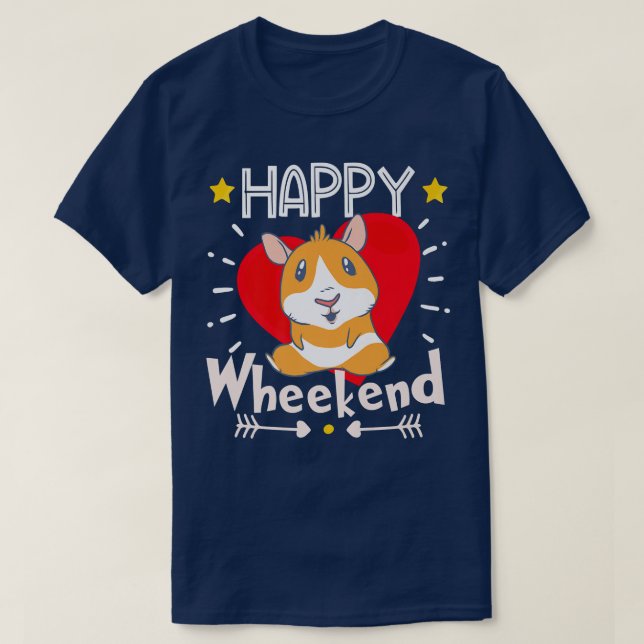 Camiseta Pig Wheekend Guiné Pig Wheekend (Frente do Design)