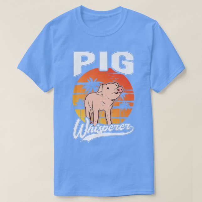 Camiseta Pig Whisperer Premium 4930 (Frente do Design)