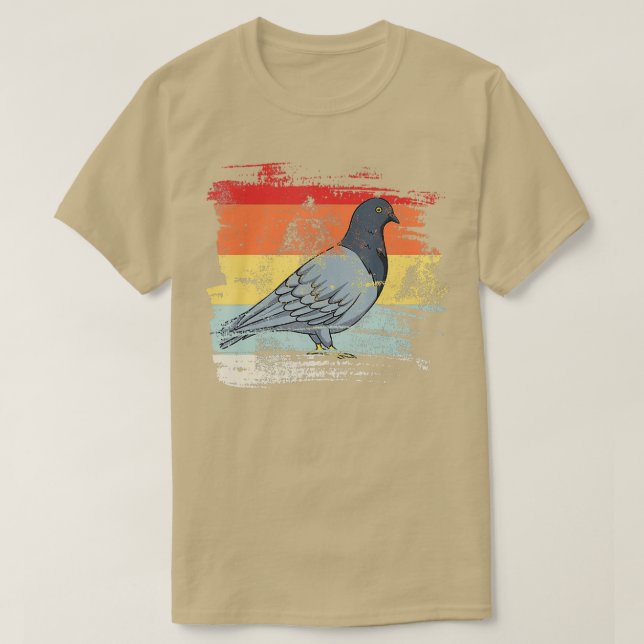 Camiseta Pigeon Bird (Frente do Design)