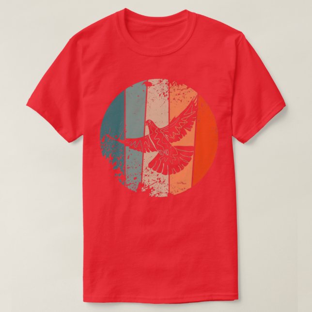 Camiseta Pigeon Bird Vintage 2 (Frente do Design)