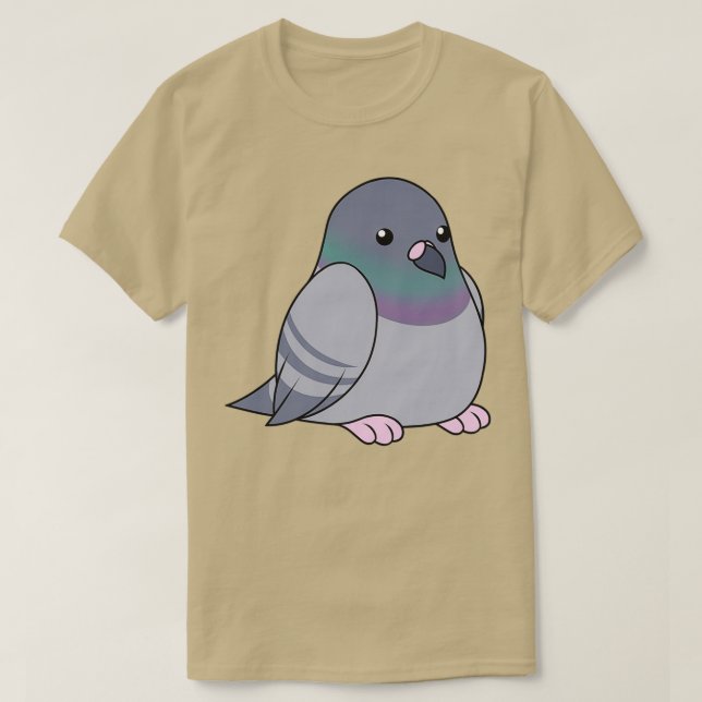 Camiseta Pigeon Borb 2 (Frente do Design)