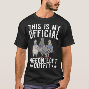 Camiseta Pigeon Breeder E Pigeon Loft Pigeon Esporte Pigeon