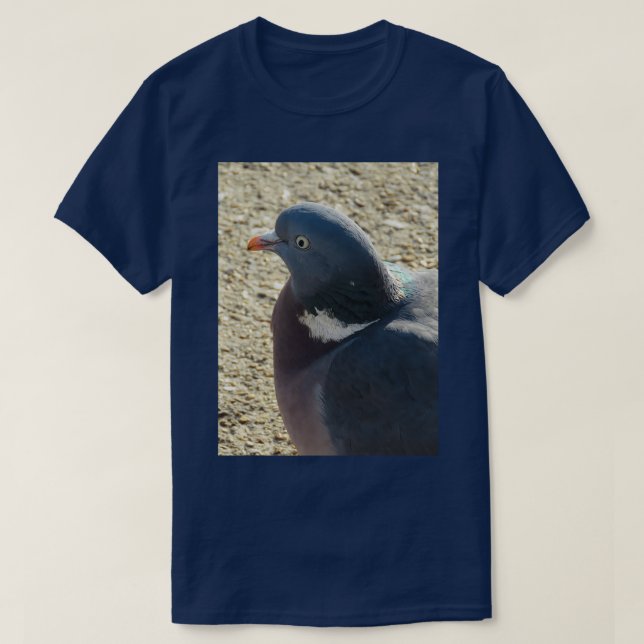 Camiseta Pigeon Brownsea Island 1 (Frente do Design)