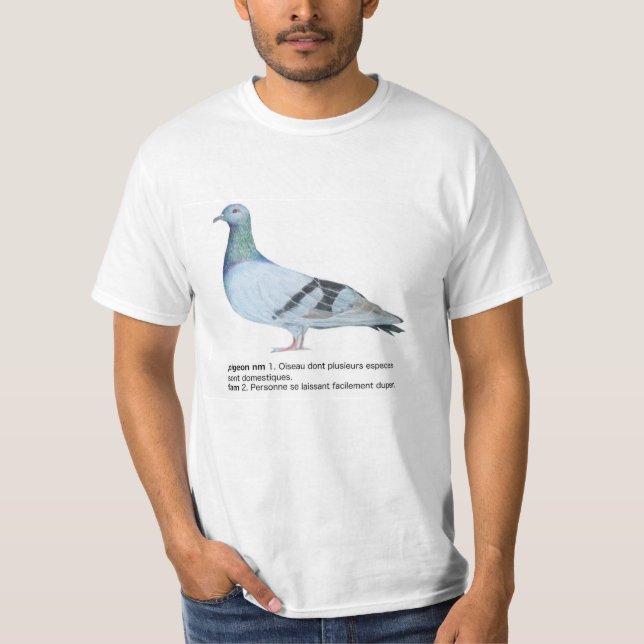 Camiseta Pigeon by NuancesdePigeon (Frente)