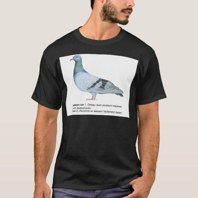 Camiseta Pigeon by NuancesdePigeon T-shirts (Frente)