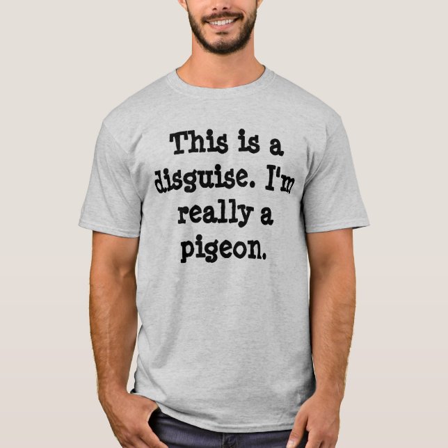 Camiseta Pigeon Costume T-Shirt (Frente)