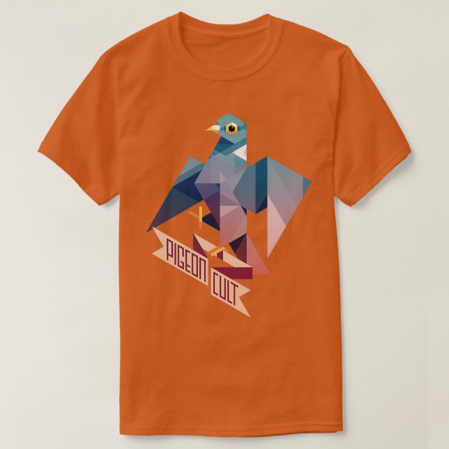 Camiseta Pigeon Cult (Frente do Design)