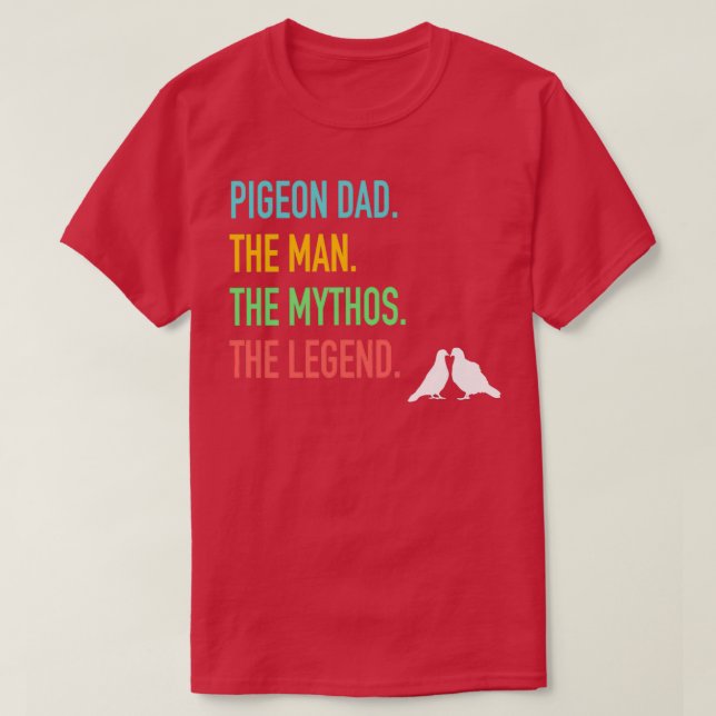 Camiseta Pigeon Dad 2 (Frente do Design)