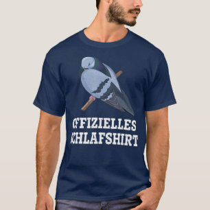 Camiseta Pigeon Dormindo com o Presente dos Pombos