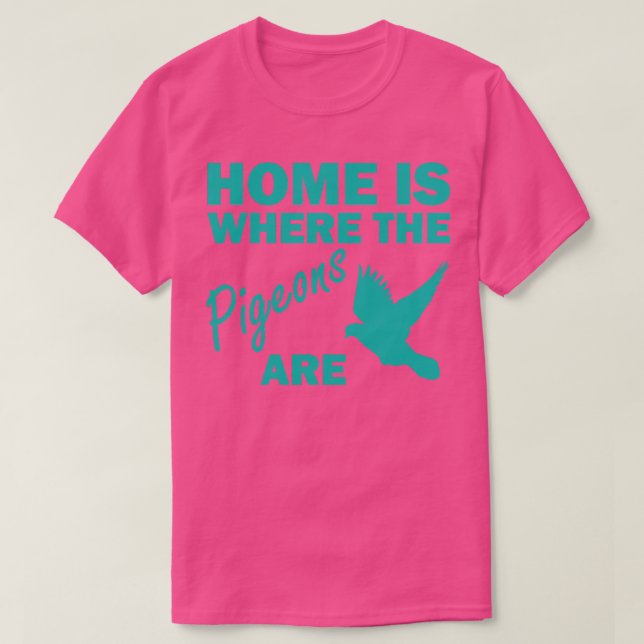 Camiseta Pigeon Fancier Bird Carrier Pigeon 24 (Frente do Design)