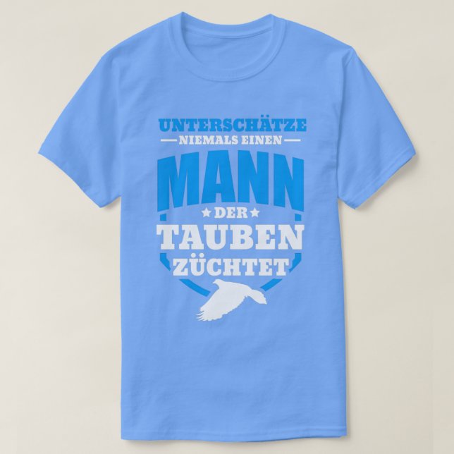 Camiseta Pigeon Fancier Carrier Pigeon Breeder 6 (Frente do Design)