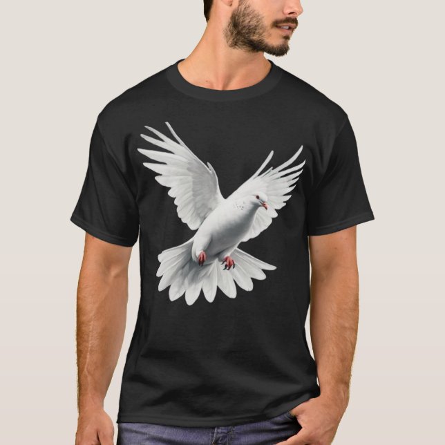 Camiseta Pigeon Flying (Frente)