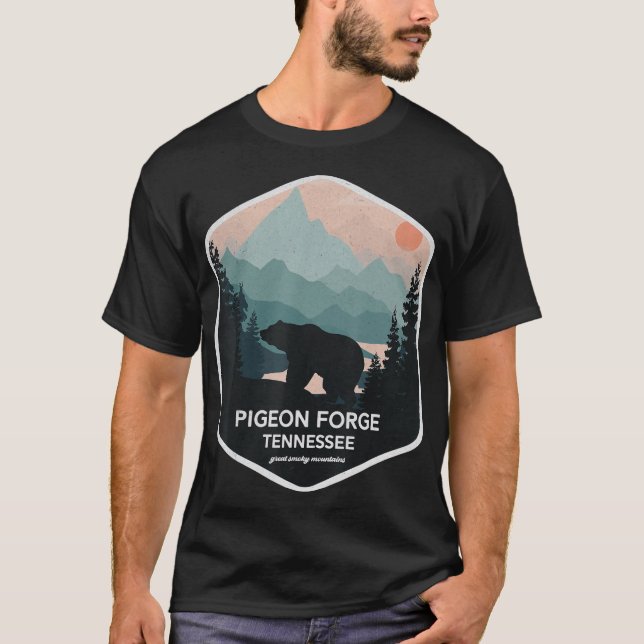 Camiseta Pigeon Forge Excelente Mounts Tennessee (Frente)