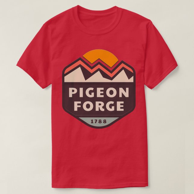 Camiseta Pigeon Forge Sunset 2 (Frente do Design)