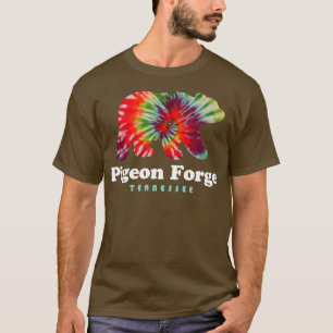 Camiseta Pigeon Forge Tennessee Vacation Hiking Tie Dye Bea