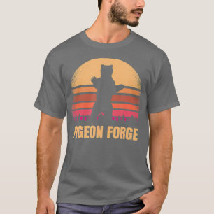 Camiseta Pigeon Forge Tennessee Vintage Bear Afetado
