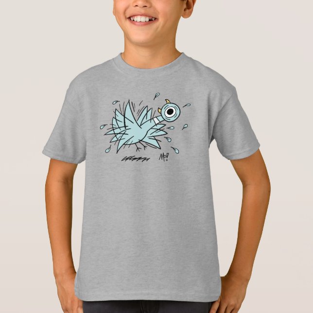 Camiseta Pigeon Freakout Kids Heather (Frente)