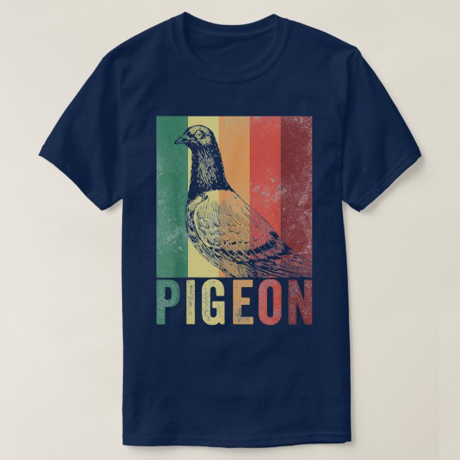 Camiseta Pigeon Gift Bird Breeder Racing Lover 2 (Frente do Design)