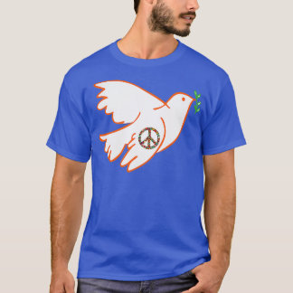 Camiseta Pigeon Hippy Hippie Pigeon