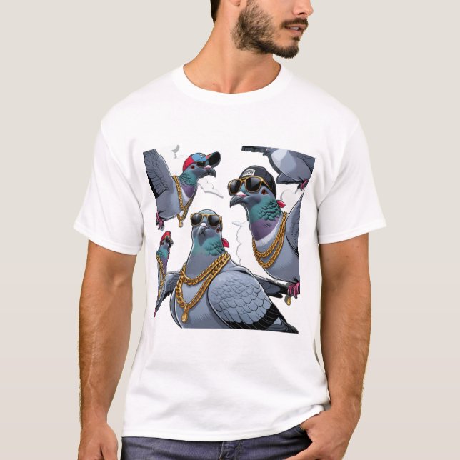 Camiseta Pigeon Hood (Frente)