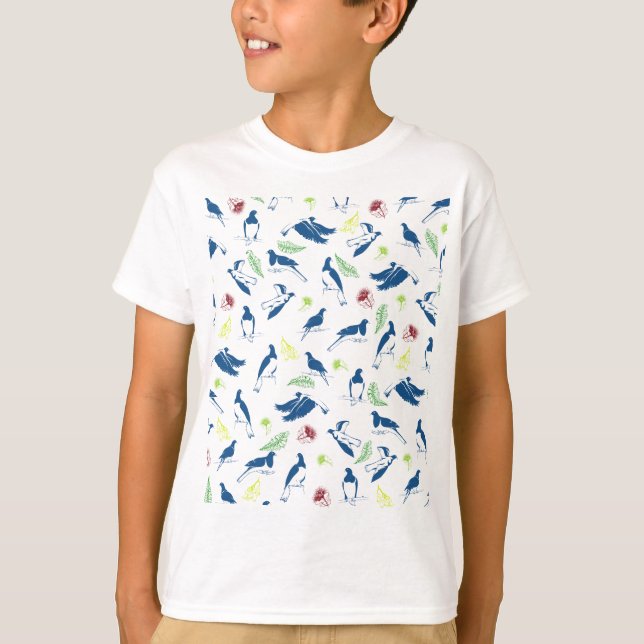 Camiseta Pigeon Kereru - Padrão (Frente)