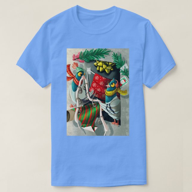 Camiseta Pigeon Natal (Frente do Design)