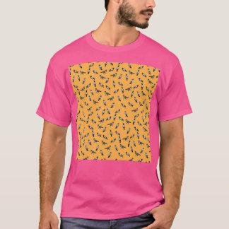 Camiseta Pigeon Pattern On Yellow 3