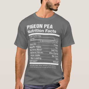 Camiseta Pigeon Pea Nutrition Fata Gráfico Engraçado