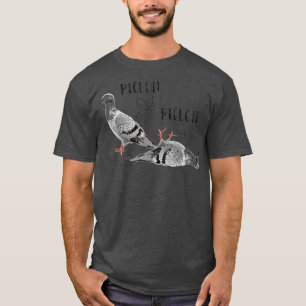 Camiseta Pigeon Pigeoff Roupa Pigeon Proprietário Lover En
