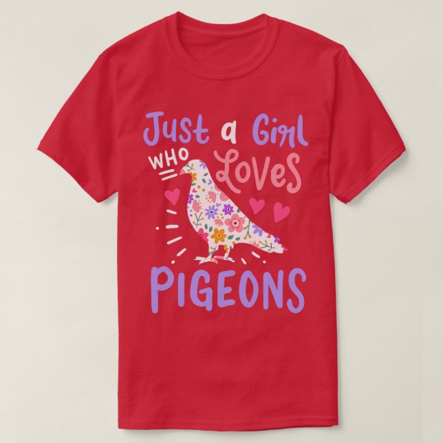 Camiseta Pigeon Pigeon Lover (Frente do Design)