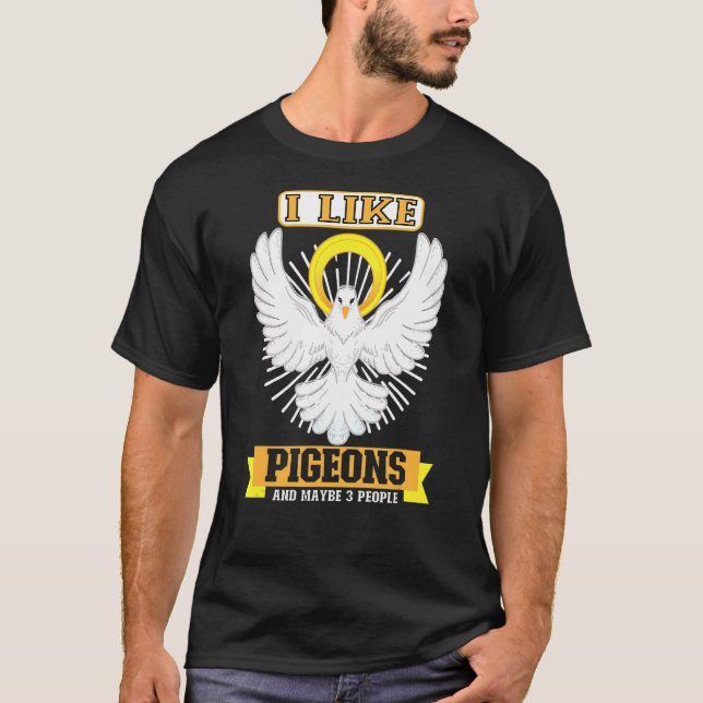 Camiseta Pigeon Pigeon Racer Pigeon Racer (Frente)