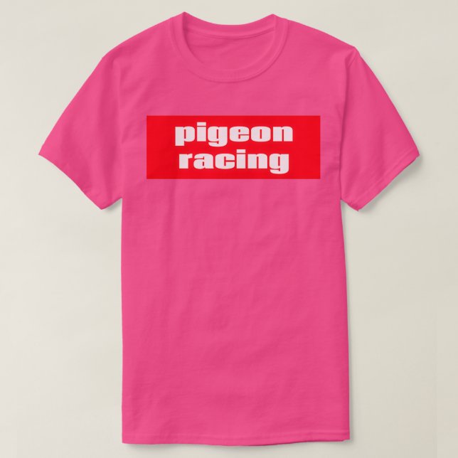 Camiseta Pigeon Racing 3 (Frente do Design)
