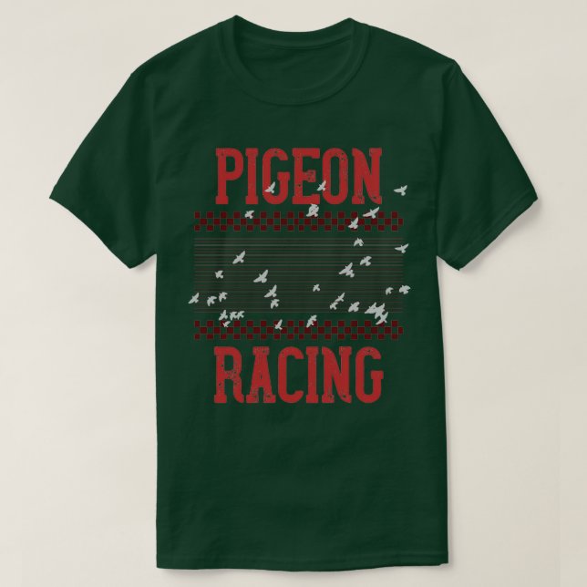 Camiseta Pigeon Racing 33 (Frente do Design)