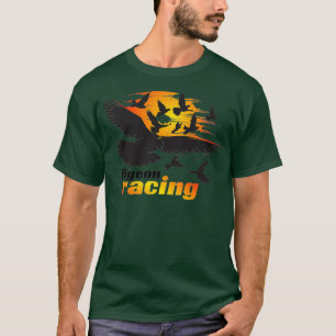 Camiseta Pigeon Racing Classic Bird Racers Gift Premium