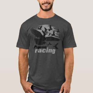 Camiseta Pigeon Racing Classic Bird Racers Gift Premium