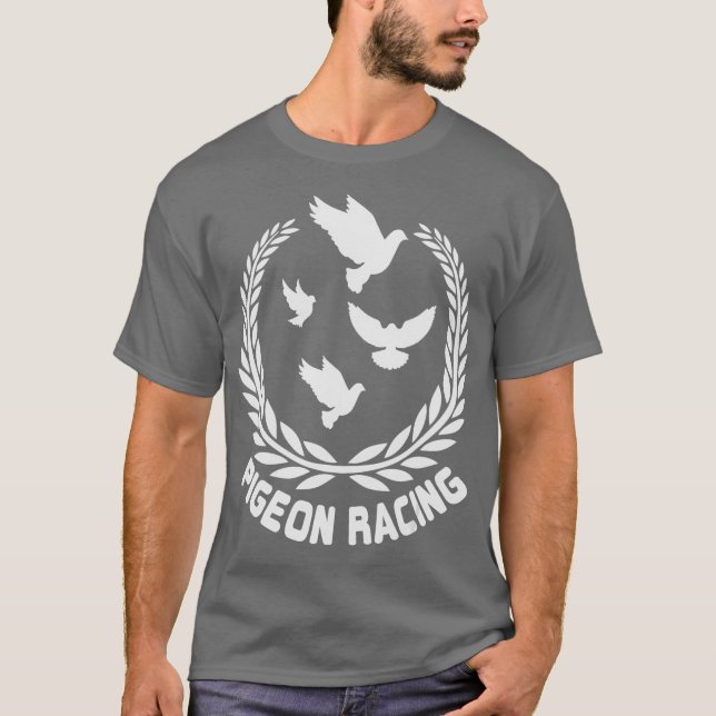 Camiseta Pigeon Racing Pigeon (Frente)