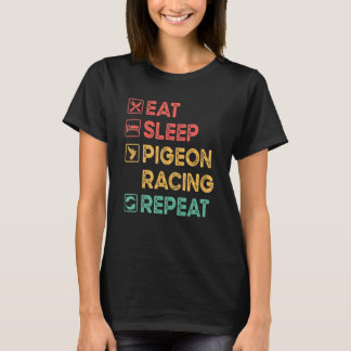 Camiseta Pigeon Racing Pigeon Fancier Bird Racing Breedin