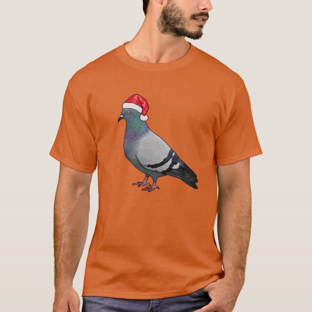 Camiseta Pigeon Santa family (Frente)