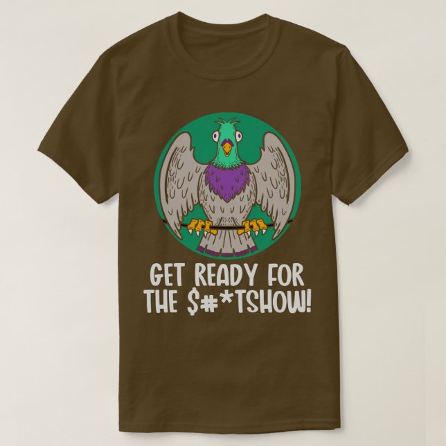 Camiseta Pigeon Show (Frente do Design)