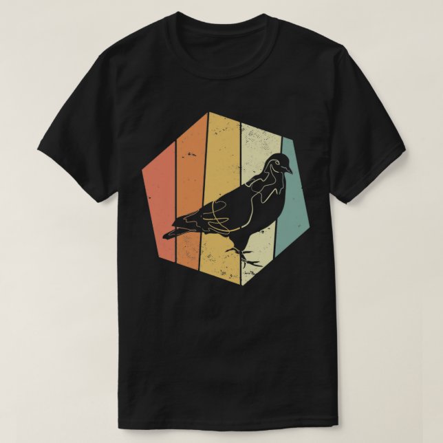 Camiseta Pigeon Vintage 13 (Frente do Design)