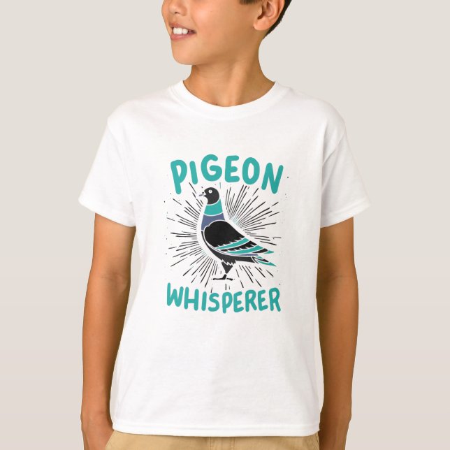 Camiseta Pigeon Whisperer (Frente)