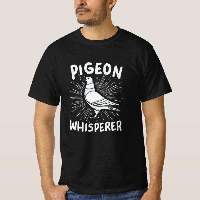 Camiseta Pigeon Whisperer (Frente)