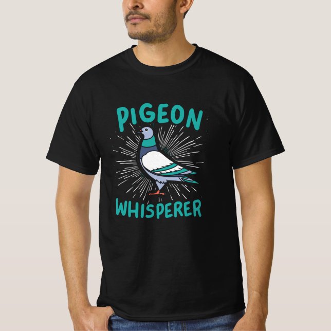 Camiseta Pigeon Whisperer (Frente)