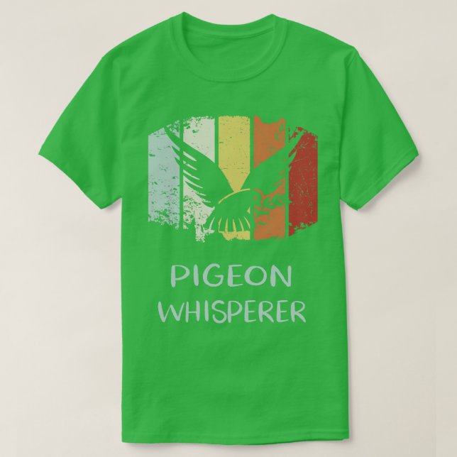 Camiseta Pigeon Whisperer (Frente do Design)