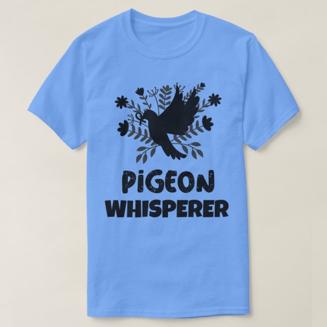 Camiseta Pigeon Whisperer Pigeon Lover Pigeon Pigeon Raça (Frente do Design)