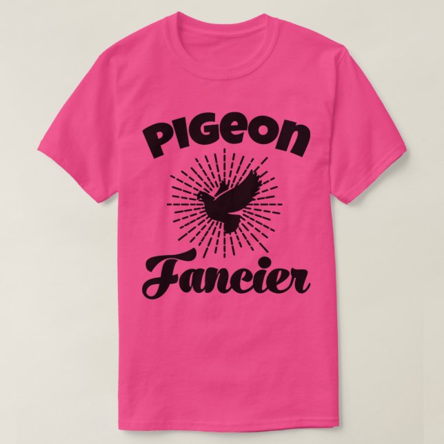 Camiseta Pigeon Whisperer Pigeon Lover Pigeon Pigeon Raça (Frente do Design)
