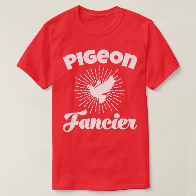 Camiseta Pigeon Whisperer Pigeon Lover Pigeon Pigeon Raça (Frente do Design)