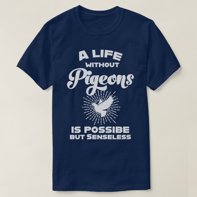 Camiseta Pigeon Whisperer Pigeon Lover Pigeon Pigeon Raça (Frente do Design)