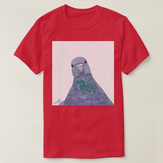Camiseta Pigeon Wild Rock Dove Bird (Frente do Design)